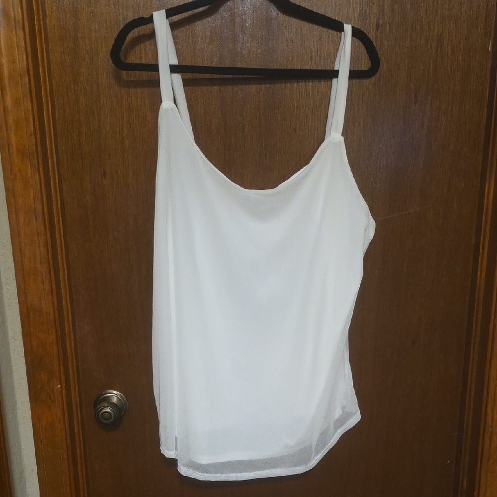 NWT Lularoe 2X Maya Camisole Mesh Top